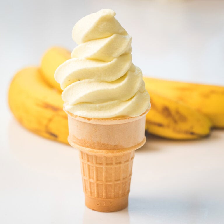 banana soft serve recipe.