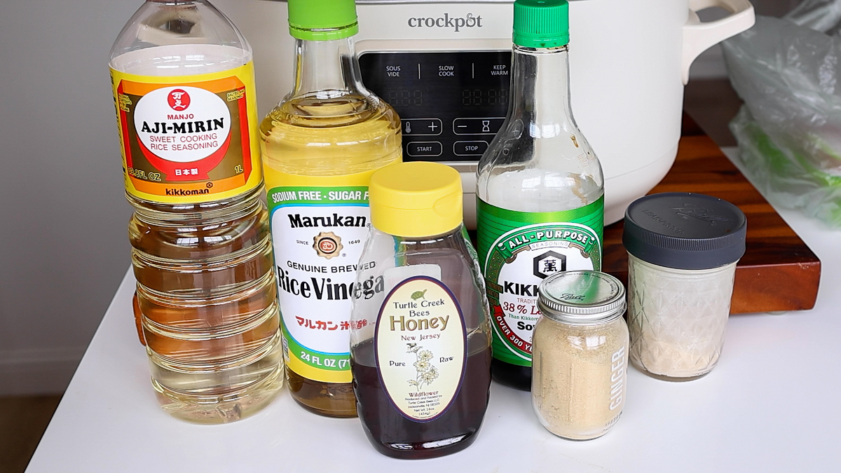 teriyaki sauce ingredients.