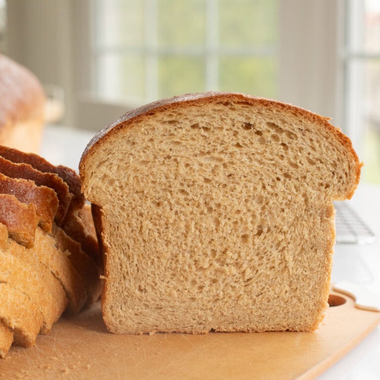 fresh milled flour sandwich bread recipe