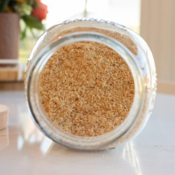 fresh milled flour breadcrumbs.