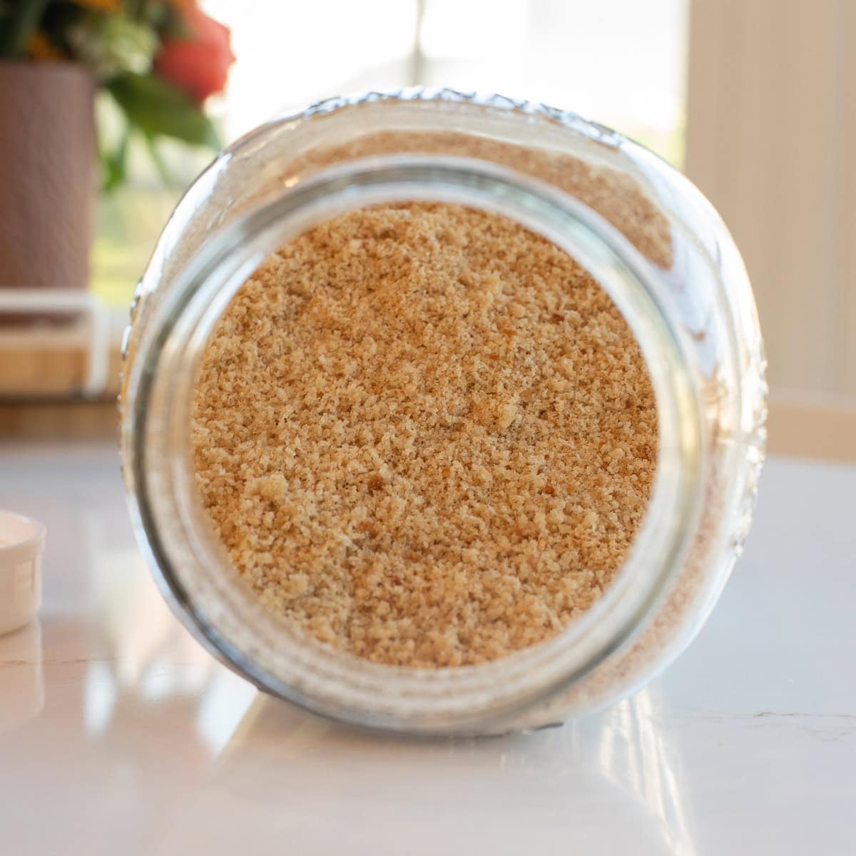 fresh milled flour breadcrumbs.